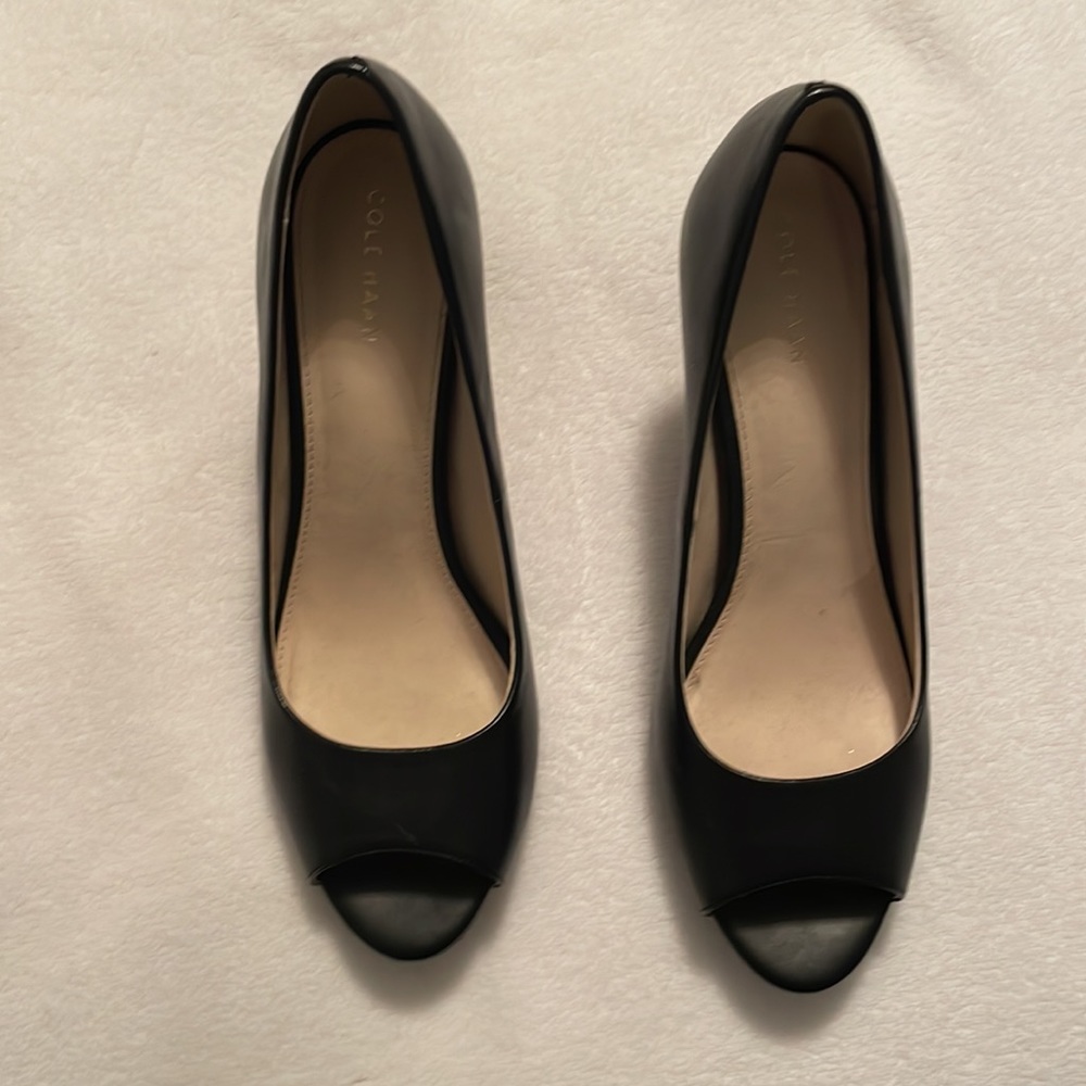 Cole Haan Black Heels Size 9